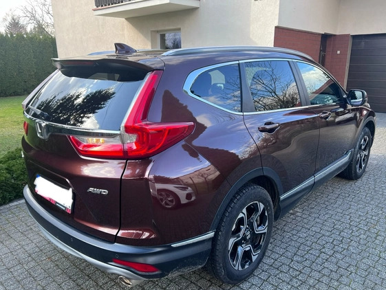 Honda CR-V cena 105000 przebieg: 84500, rok produkcji 2018 z Pruszków małe 211